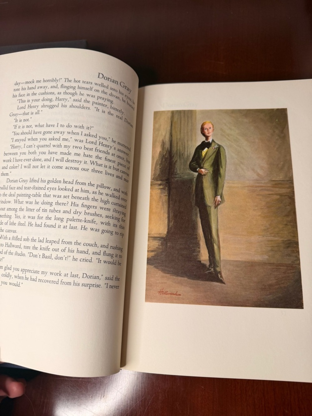 Oscar Wilde Heritage Press Illustrated Hardcover The Picture of Dorian Gray - Picture 6 of 12